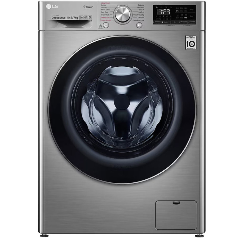 ماشین لباسشویی  10.5/7 کیلویی نقره ای  مدل  F4V5RGP2T  چین