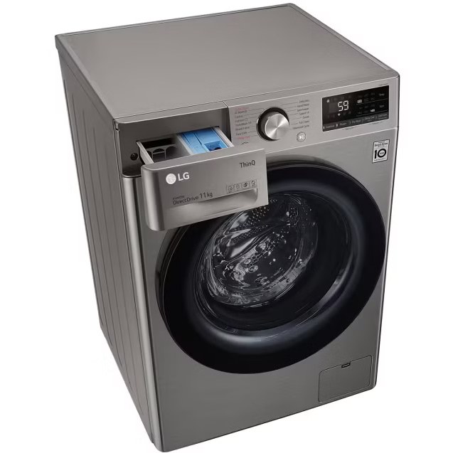 ماشین لباسشویی 11 کیلو ال جی مدل LG F4Y5EYGYWV - سفید